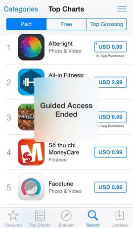 Create passwords for apps and games on iPhone 6, 5s, 5 Picture 4