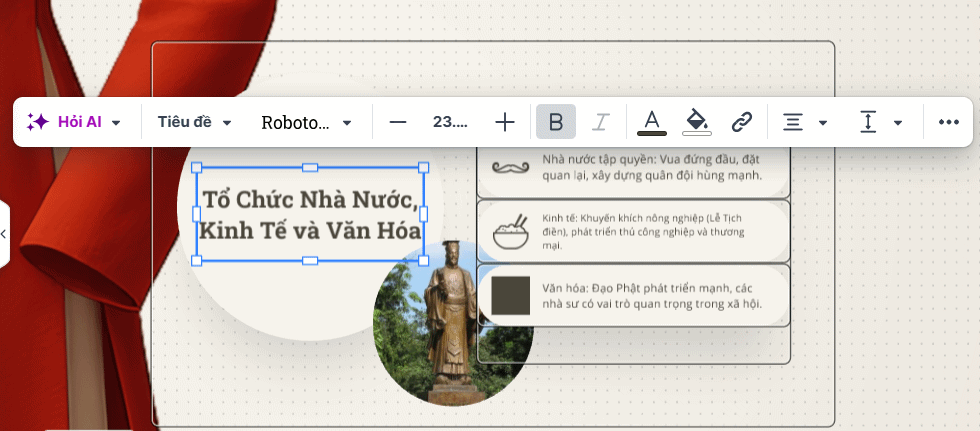 Picture 8 of Create professional presentations with Prezi AI.