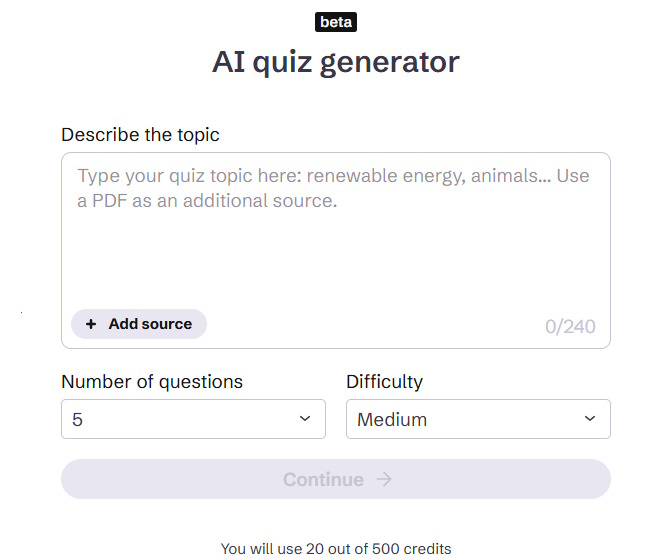 Create professional review games on Genially AI Picture 3