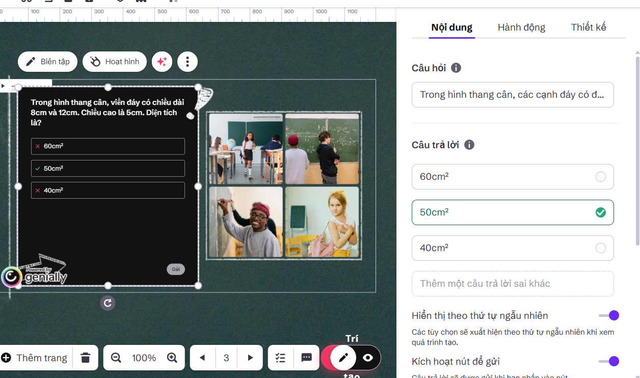 Create professional review games on Genially AI Picture 8