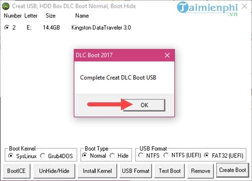Create UEFI standard USB boot with DLC Boot Picture 8