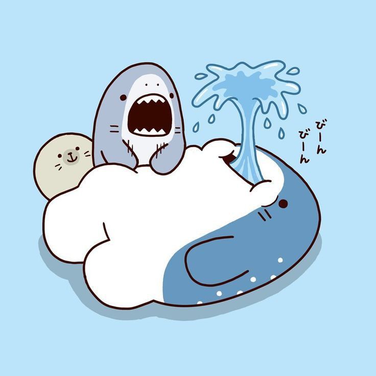 Picture 19 of Cute Shark Wallpapers, cute shark background images