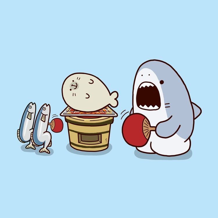 Picture 22 of Cute Shark Wallpapers, cute shark background images