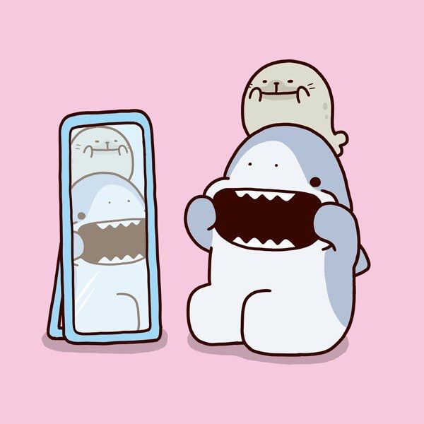 Picture 30 of Cute Shark Wallpapers, cute shark background images