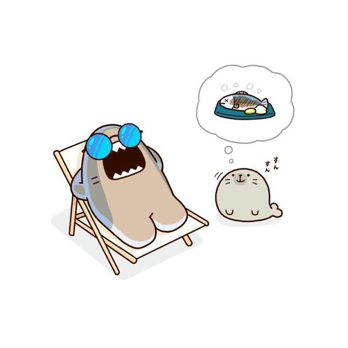 Picture 36 of Cute Shark Wallpapers, cute shark background images