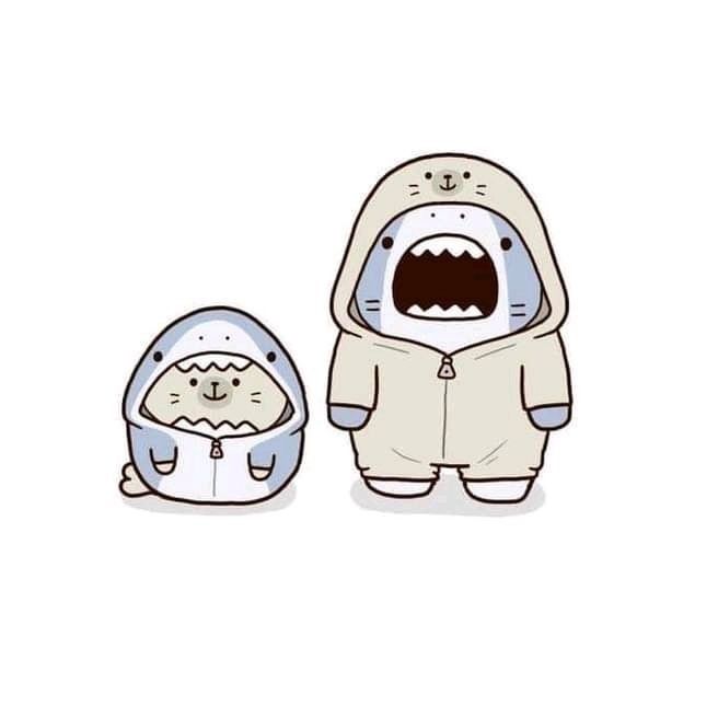 Picture 47 of Cute Shark Wallpapers, cute shark background images