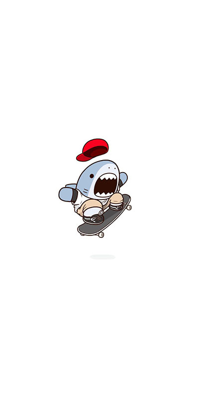 Picture 68 of Cute Shark Wallpapers, cute shark background images