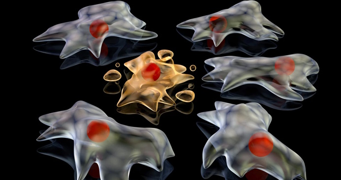 How can dead cells create 'footprints of death', helping viruses spread? Picture 1