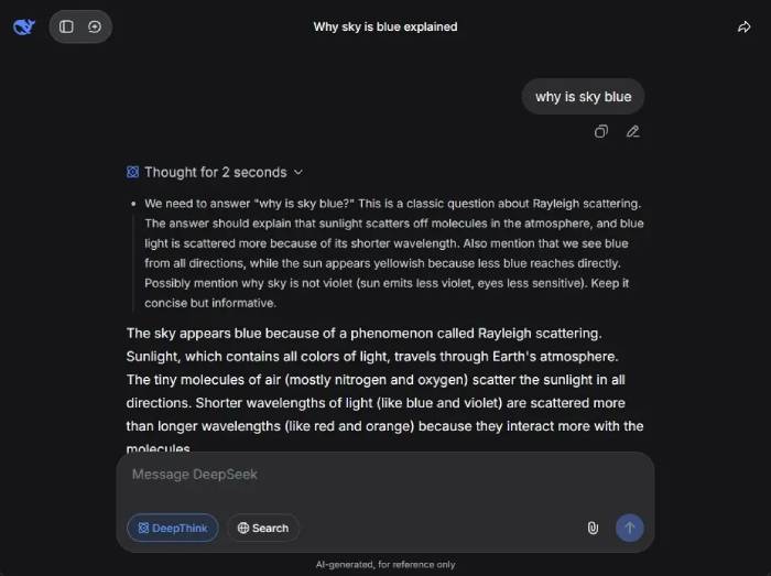 images 2 of DeepSeek vs ChatGPT: Comparing the best AI chatbots to use.