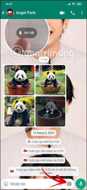 Default way to send HD photos on WhatsApp Picture 3