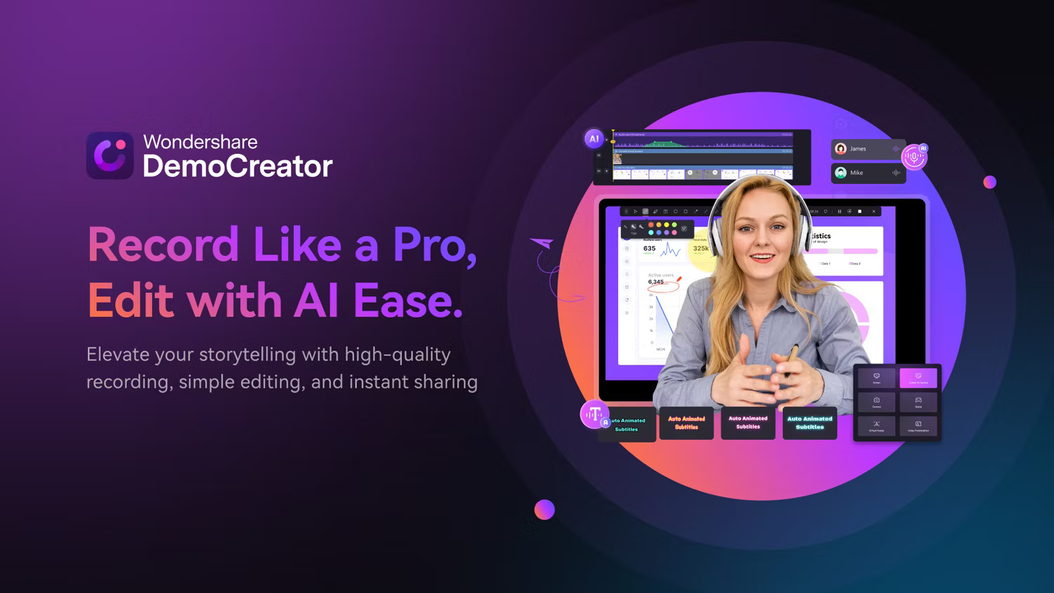 DemoCreator - Professional screen recording and video creation tool Picture 1