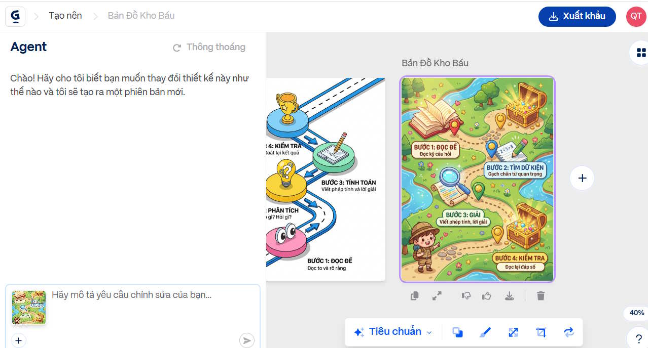Picture 10 of Design infographics on Gamma AI with just voice commands.
