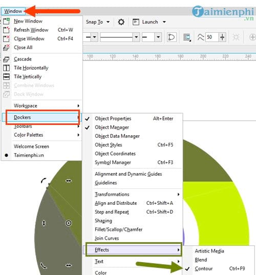 Picture 22 of Designing a Chrome logo using CorelDraw