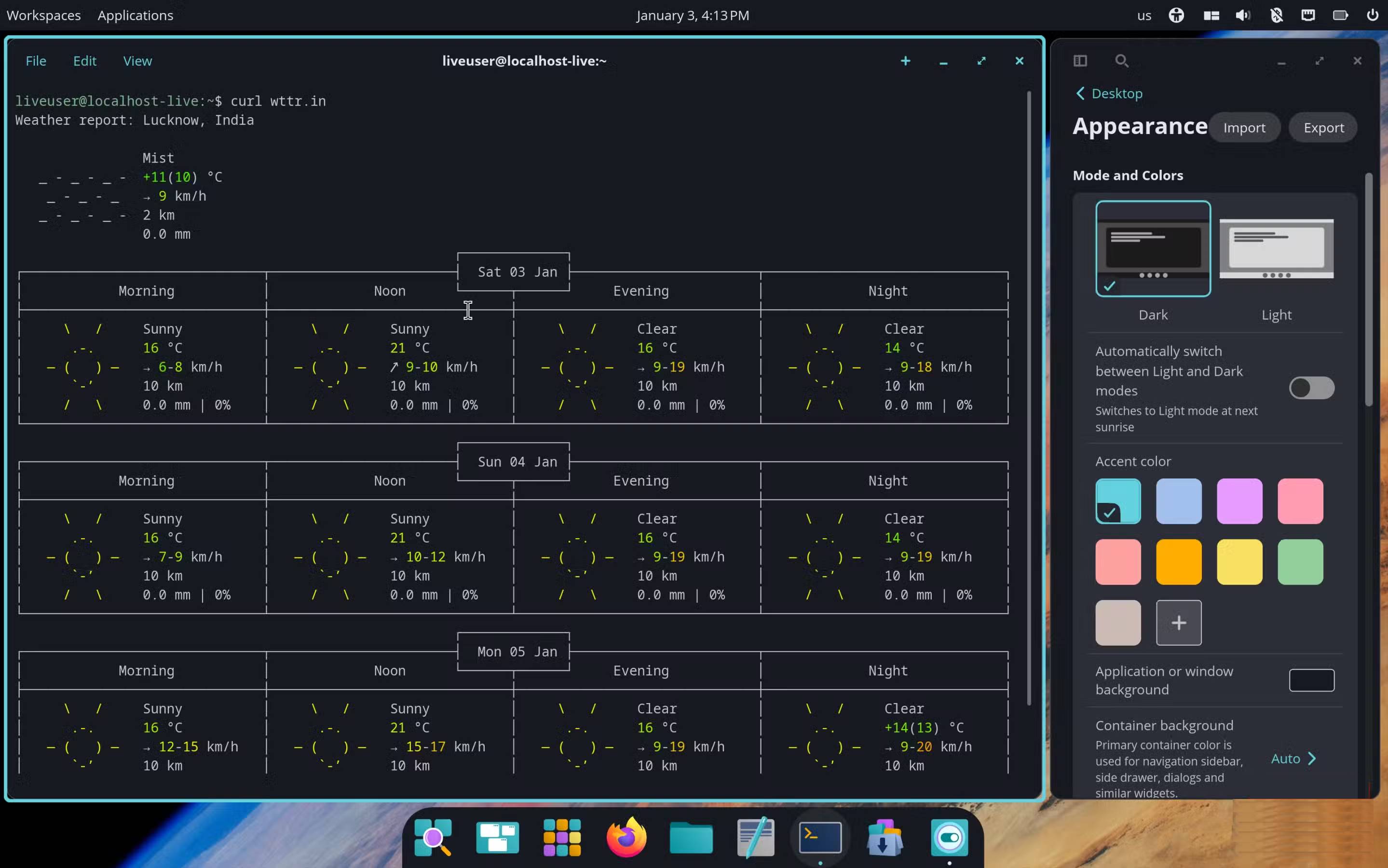 The newly released System76 Rust-based desktop COSMIC for Linux is fantastic! Picture 4
