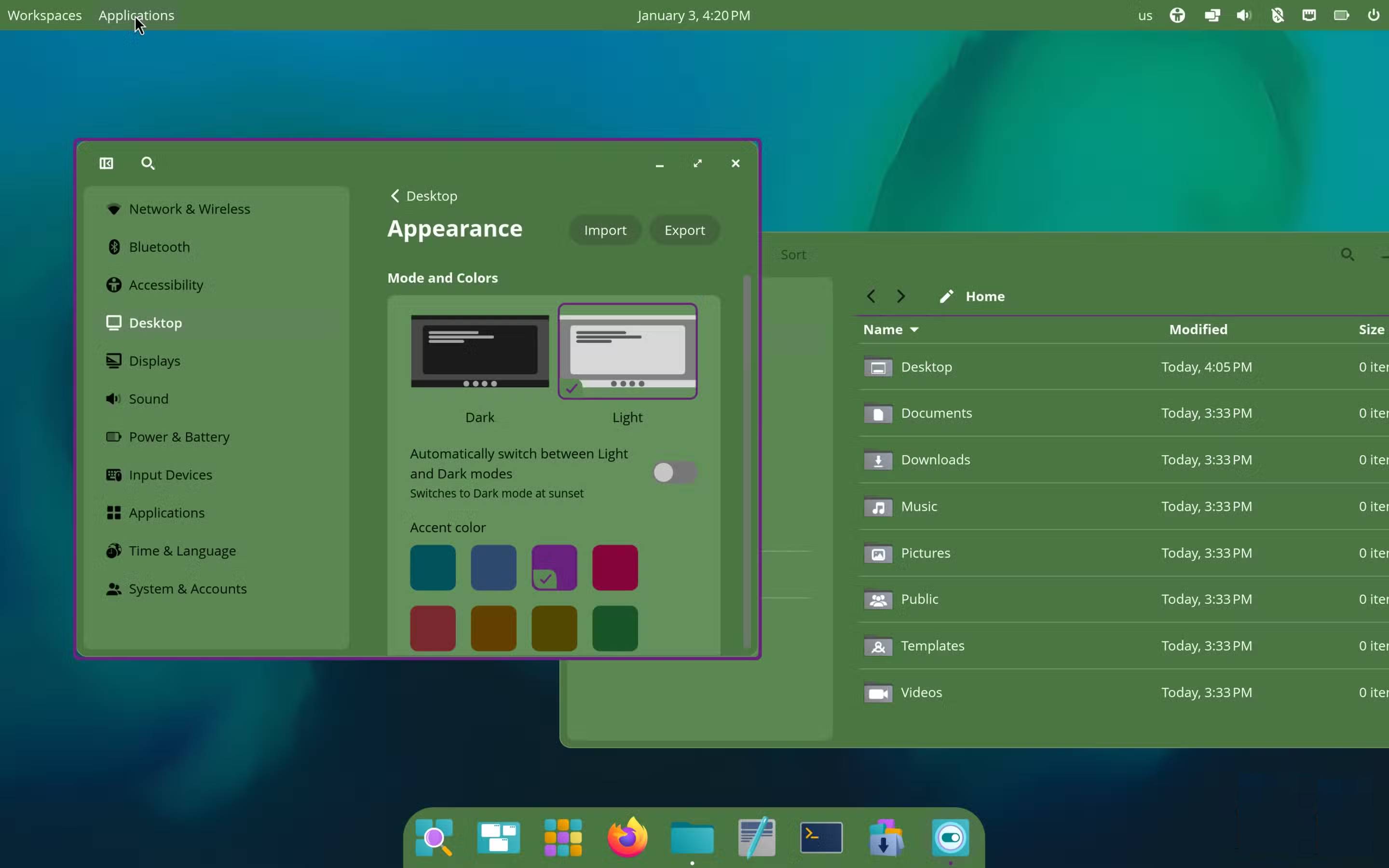 The newly released System76 Rust-based desktop COSMIC for Linux is fantastic! Picture 7