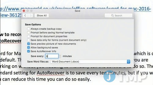 Picture 5 of Detailed guide on how to recover lost Word documents on Mac.