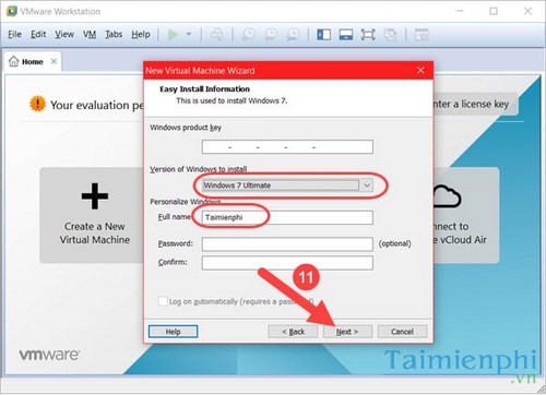 Detailed instructions for installing and using VMware virtual machines Picture 8