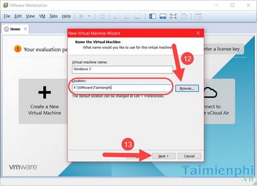 Detailed instructions for installing and using VMware virtual machines Picture 9