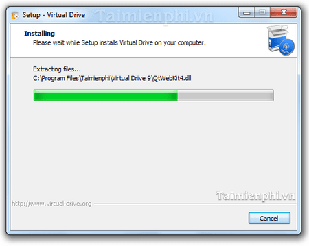 Detailed instructions for installing Virtual Drive Picture 7