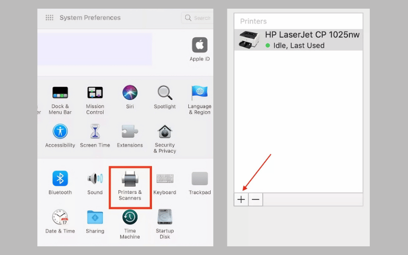 images 14 of Detailed instructions on how to connect a printer to a Windows laptop and MacBook.