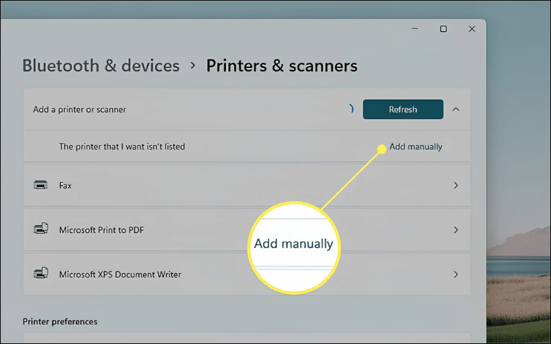 images 4 of Detailed instructions on how to connect a printer to a Windows laptop and MacBook.