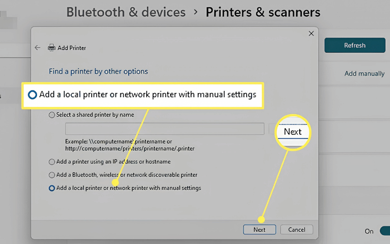 images 5 of Detailed instructions on how to connect a printer to a Windows laptop and MacBook.