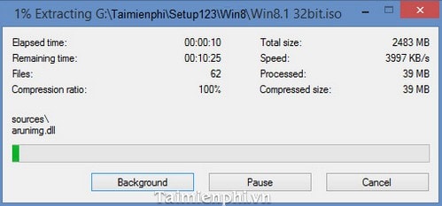 Detailed instructions on how to create a USB to install Windows 8.1 Picture 4