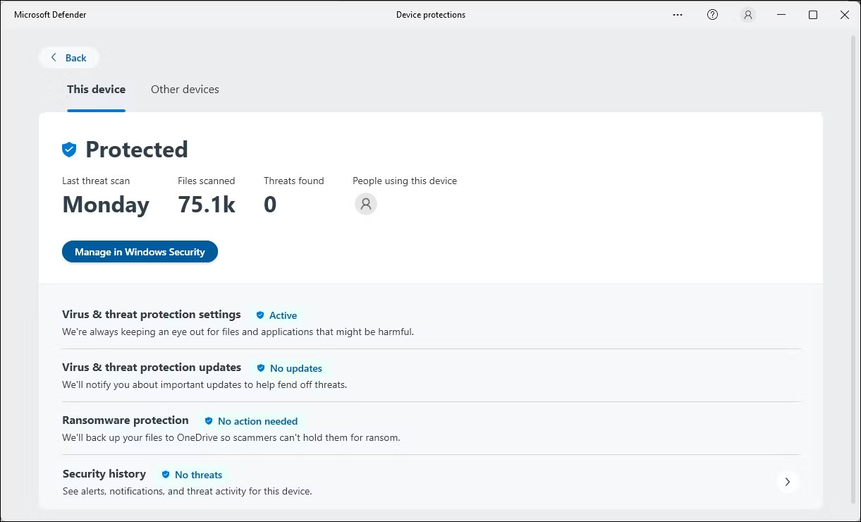 Did you know there are two different Microsoft Defender applications? Picture 2
