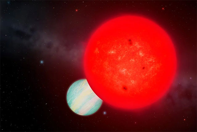 Giant planet discovered orbiting a tiny star Picture 1
