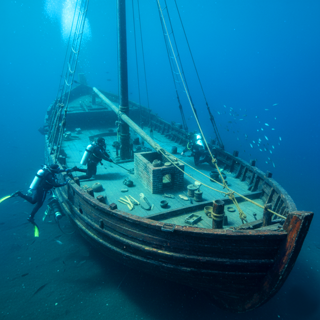 Medieval 'supership' discovered in Denmark: The largest ship of its kind ever found. Picture 1