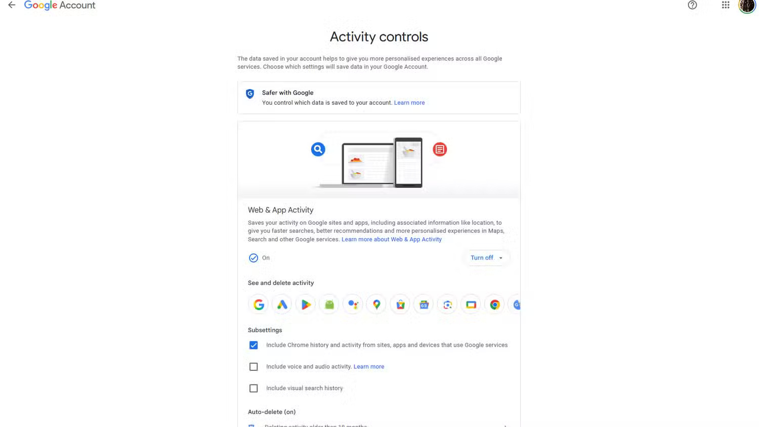 Did you know your Google account has a built-in privacy dashboard? Picture 2