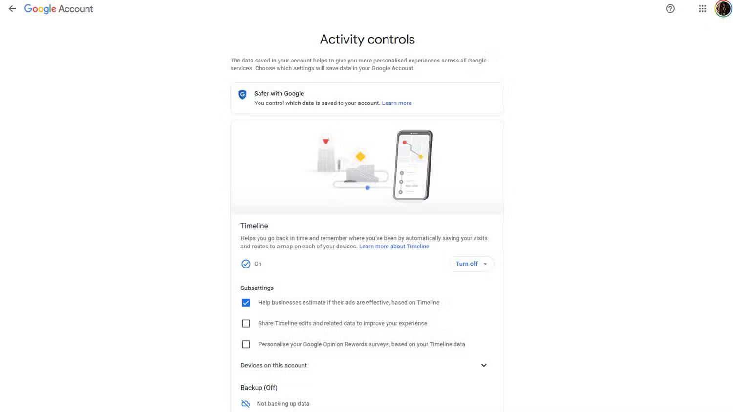 Did you know your Google account has a built-in privacy dashboard? Picture 3