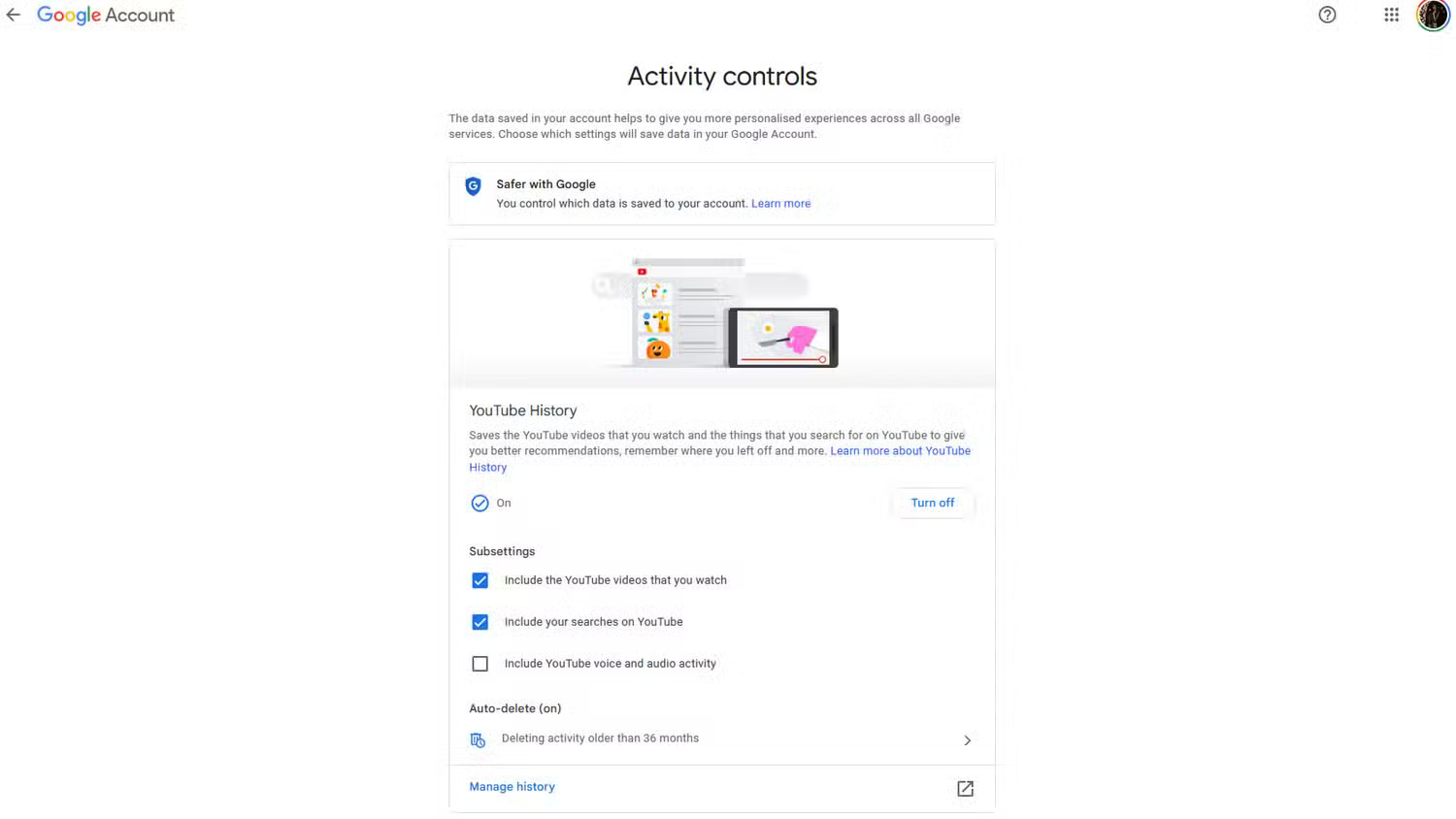 Did you know your Google account has a built-in privacy dashboard? Picture 4