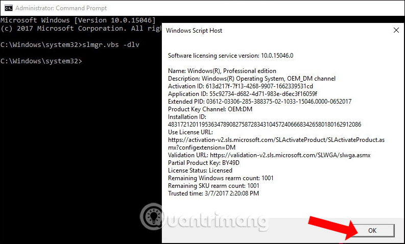 Do you know how to check copyrighted Windows or 'pirated' Windows? Picture 5