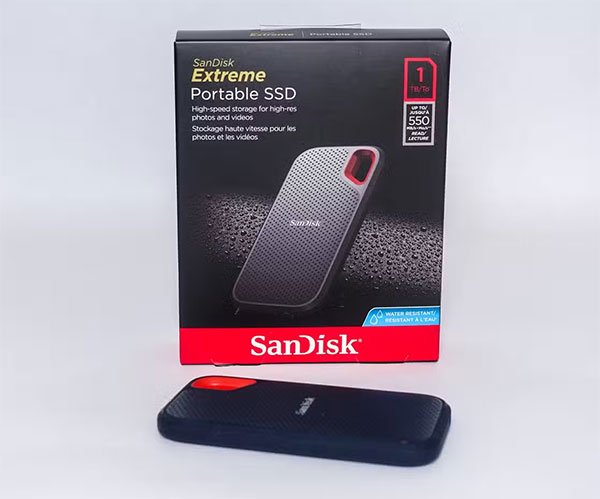 Picture 2 of Don't buy a portable SSD just because of the speed rating printed on the box.