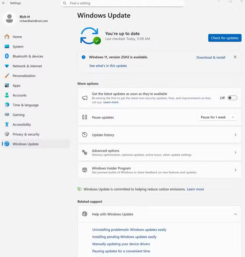 Don't rush to reinstall Windows 11 if the update causes errors: Try these 3 methods first. Picture 1