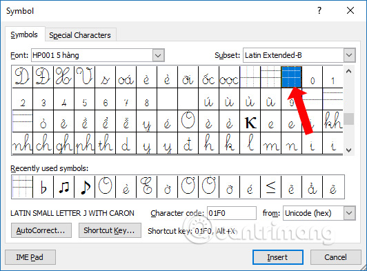 Picture 10 of Download elementary school fonts, Vietnamese handwriting fonts, and install them on your computer.