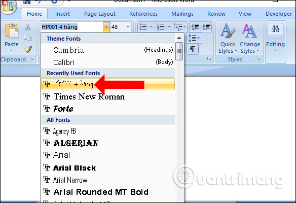 Picture 7 of Download elementary school fonts, Vietnamese handwriting fonts, and install them on your computer.
