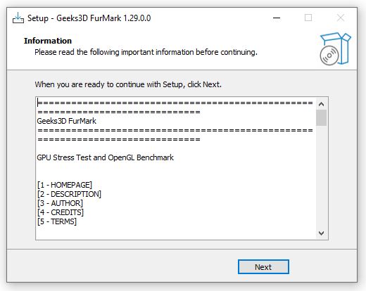 Download Furmark and how to use it to test GPU power Picture 10