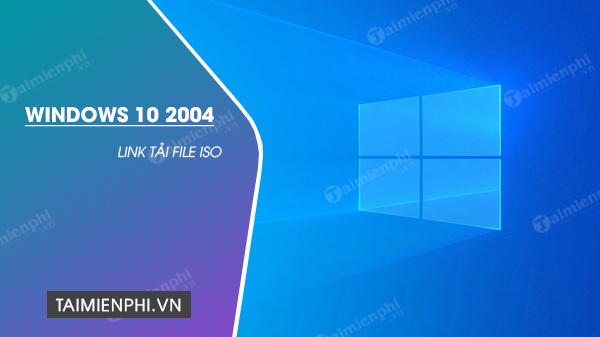 Picture 1 of Download link for Windows 10 2004 ISO file