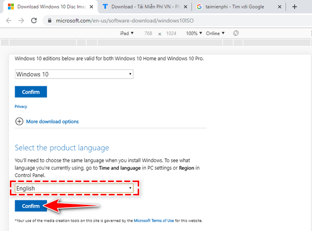 Picture 6 of Download link for Windows 10 Build 19603 ISO file