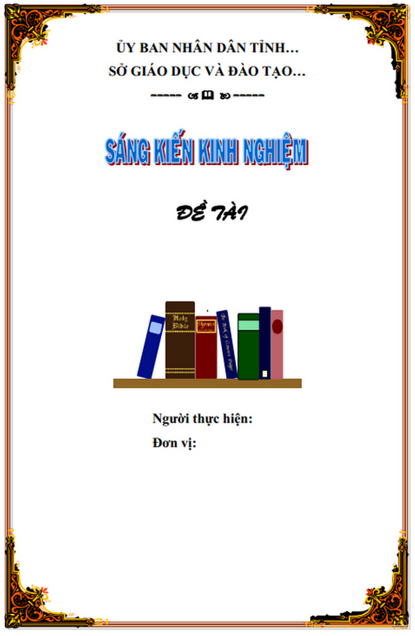 Download standard and beautiful Word file experience initiative cover template Picture 8