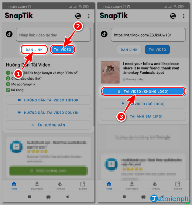 Download videos on Tiktok without logo on iPhone, Android and PC Picture 10