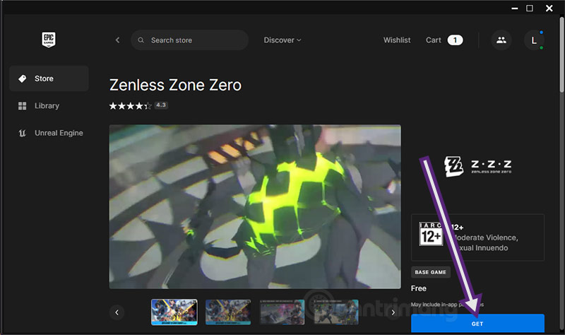 Download Zenless Zone Zero Epic Games Store Picture 2