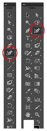 Picture 1 of Draw and edit curves with the Curvature tool in Illustrator.