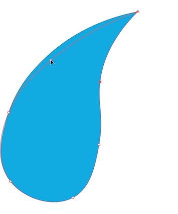 Picture 4 of Draw and edit curves with the Curvature tool in Illustrator.