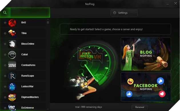 Effective software to reduce ping when playing games, avoid lag Picture 6