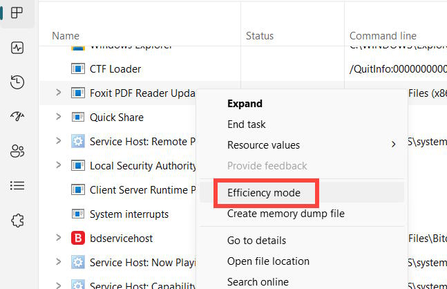 What is Efficiency Mode on Windows 11? How to enable Efficiency Mode. Picture 3