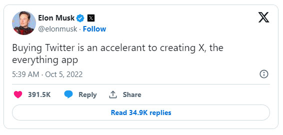 Elon Musk wants people to watch X video on TV Picture 2