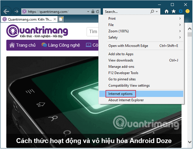 Picture 17 of Enable or disable JavaScript on Chrome, Cốc Cốc, Firefox, Edge, Opera, Safari, and Tor.